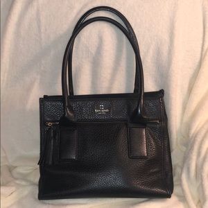 Kate Spade black zip purse